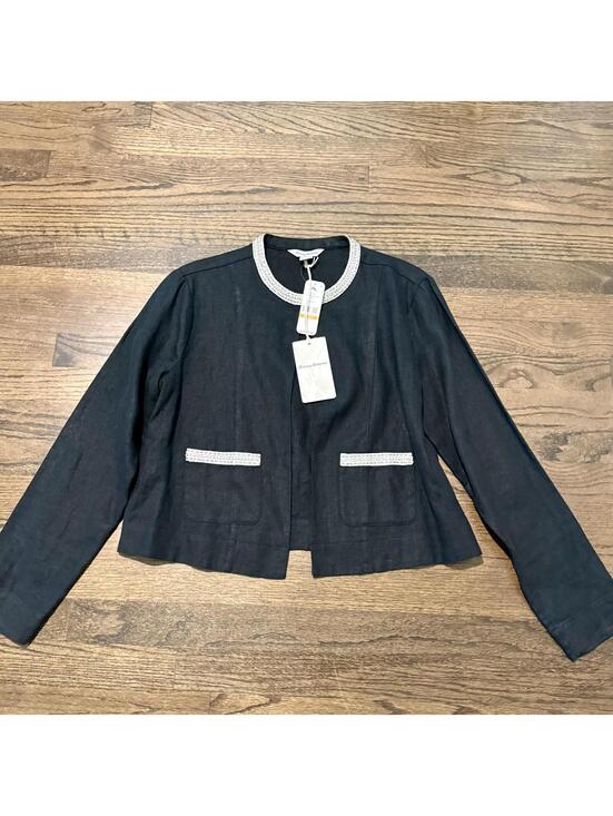 Tommy Bahama Other - NWT Tommy Bahama Women's Lux 100% LINEN Embellished Jacket Size Small